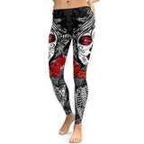 Skeleton Sugar Skull Leggings-Cloth-Beautyholic1.com-BeautyHolic1.com