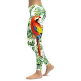 Colorful Parrot Leggings-Cloth-Beautyholic1.com-BeautyHolic1.com