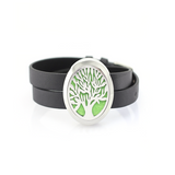 Tree Aromatherapy Leather Bracelet-Beauty & Fashion-Prime4Choice.com-Single Bracelet-Prime4Choice.com