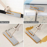 Revolutionary Self-Adjustable Double Sided Mop-Home Tools-Prime4Choice.com-Prime4Choice.com