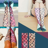 Women Mermaid Knee Socks-Socks-Prime4Choice.com-Prime4Choice.com