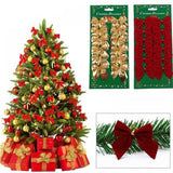 Christmas Tree Decoration Bowknots-Christmas-prime4choice.com-Prime4Choice.com