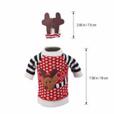 Christmas Red Wine Bottle Cover-Christmas-prime4choice.com-Prime4Choice.com