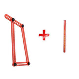 Multi-Ángulo De Regla De Cuatro Plegables-Tools & Gadgets-Prime4Choice.com-1 PLÁSTICO NARANJA + 6 LÁPICES-Prime4Choice.com