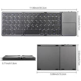 Folding Bluetooth Keyboard-Computer accessories-Prime4Choice.com-Prime4Choice.com