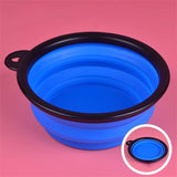 Pet Portable Folding Silicone Bowl Environmental Friendly Non-toxic FDA