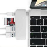 Thunderbolt 3 USB-C Hub for MacBook Pro-Electronic Products-Prime4Choice.com-Silver-Prime4Choice.com