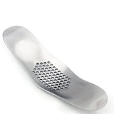 Rocking Stainless Steel Garlic Press