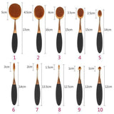 Hot Fashion Beauty MAKEUP BRUSH 10PCS/SET-Women Cosmetics-2UBEST.COM-2UBest.com