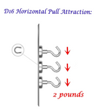 10PCS Magnetic Hooks