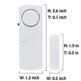 Magnetic Door Alarm Sensor
