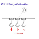 10PCS Magnetic Hooks