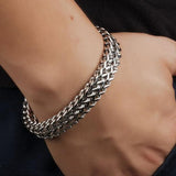 Snake Chain Bracelet-Beautyholic1.com-BeautyHolic1.com