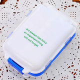Portable Compact Pill Box-Box-Prime4Choice.com-White Blue-Prime4Choice.com