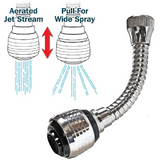 Hands Free Faucet Swivel Spray Sink Hose