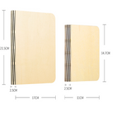 Wooden Folding LED Book Lamp-Lights-Prime4Choice.com-Prime4Choice.com