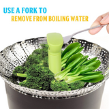 Stainless Steel Lotus foldable Steamer Basket