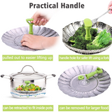 Stainless Steel Lotus foldable Steamer Basket