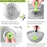 Stainless Steel Lotus foldable Steamer Basket