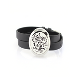 Creative Font Aromatherapy Leather Bracelet-Beauty & Fashion-prime4choice.com-Single Bracelet-Prime4Choice.com