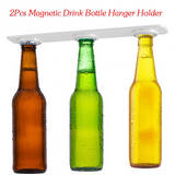 2Pcs Magnetic Drink Bottle Hanger Holder