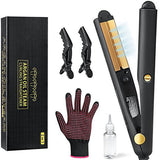Hair Straightener and Curler with Spray
