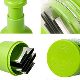 Manual Pressing Ingredient Chopper Onion Garlic Cutter