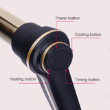 Multifunction 7-Shaped Gold Curling Iron