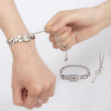 Love Lock Couples Bracelet & Necklace-Beauty & Fashion-prime4choice.com-Prime4Choice.com