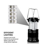 Portable LED Camping Lantern Flashlights 