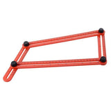 Multi-Ángulo De Regla De Cuatro Plegables-Tools & Gadgets-Prime4Choice.com-DURABLE PLÁSTICO-NARANJA-Prime4Choice.com