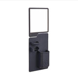 Silicone Bathroom Toothbrush Organizer-Bathroom Decoration-prime4choice.com-Black+ Mirror-Prime4Choice.com
