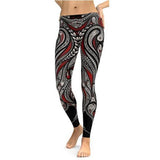 Ornament Pattern Leggings/Yoga pants-Cloth-Beautyholic1.com-BeautyHolic1.com