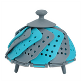 Lotus foldable Steamer Basket-Kitchen & Household-Prime4Choice.com-BlueGrey-Prime4Choice.com