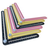 Upgraded Aluminum Multi-Angle Folding Ruler-Tools & Gadgets-Prime4Choice.com-Prime4Choice.com