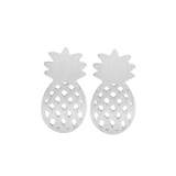 Cute Pineapple Stud Earrings-Earrings-Prime4Choice.com-Sliver-Prime4Choice.com