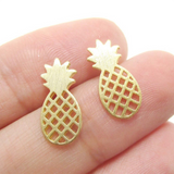 Cute Pineapple Stud Earrings-Earrings-Prime4Choice.com-Prime4Choice.com