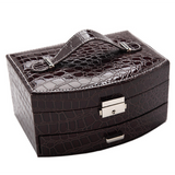 Crocodile Pattern Jewelry Box-Jewelry Box-Prime4Choice.com-Brown-Sector-Prime4Choice.com