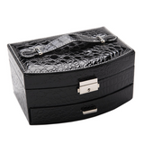 Crocodile Pattern Jewelry Box-Jewelry Box-Prime4Choice.com-Black-Sector-Prime4Choice.com