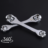 8-in-1 Socket Wrench 360 Degree Rotating Head