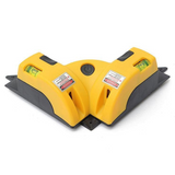 Right Angle Laser Level Line Projection